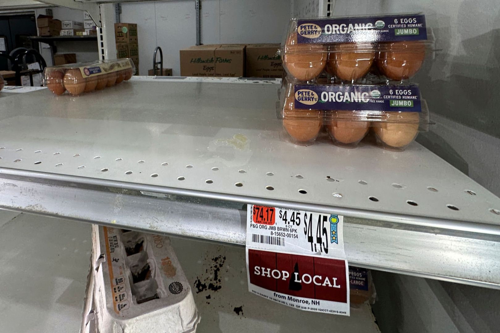 Hohe Eierpreise in den USA