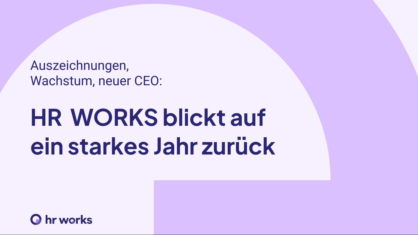 HR WORKS wächst zweistellig und stärkt seine Marktposition