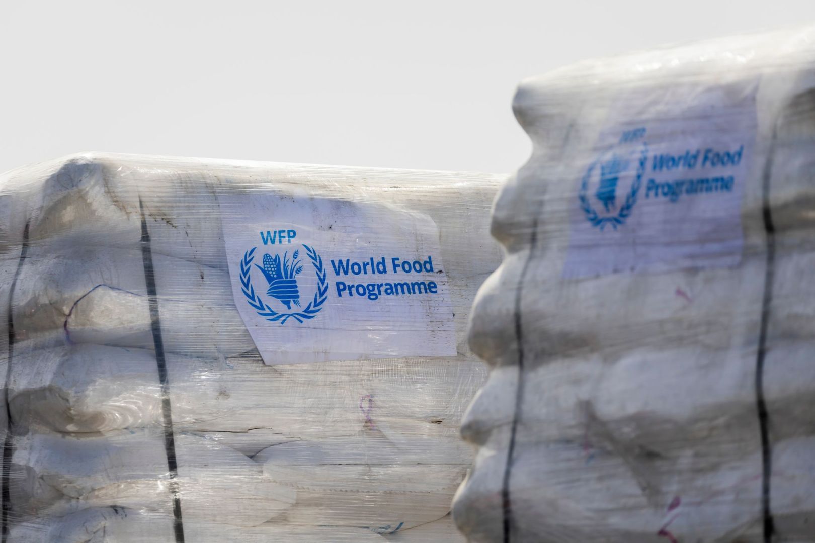 Humanitäre Hilfsgüter des Welternährungsprogramms