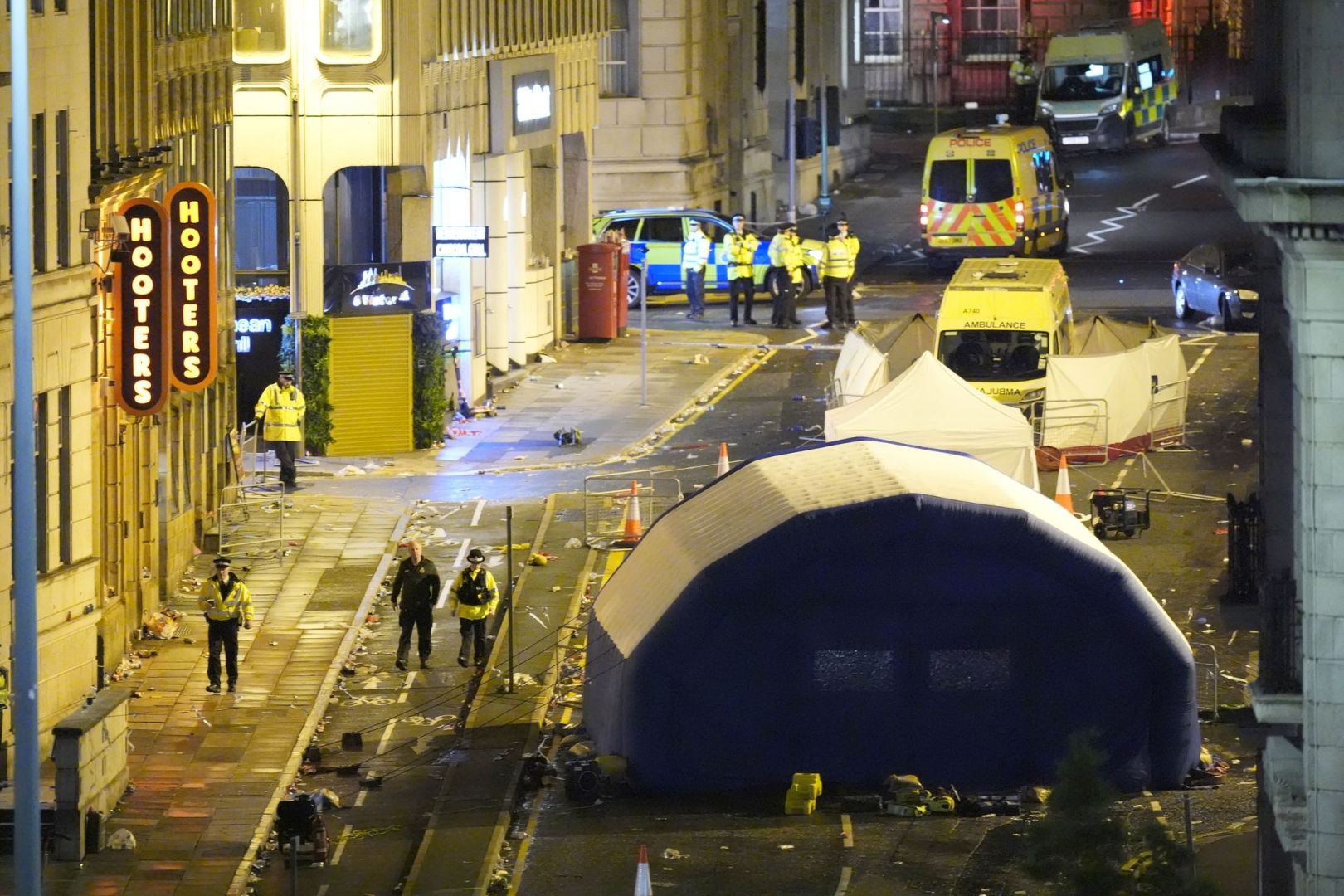 In Menge gefahren: Über 21 Jahre Haft für Liverpool-Täter