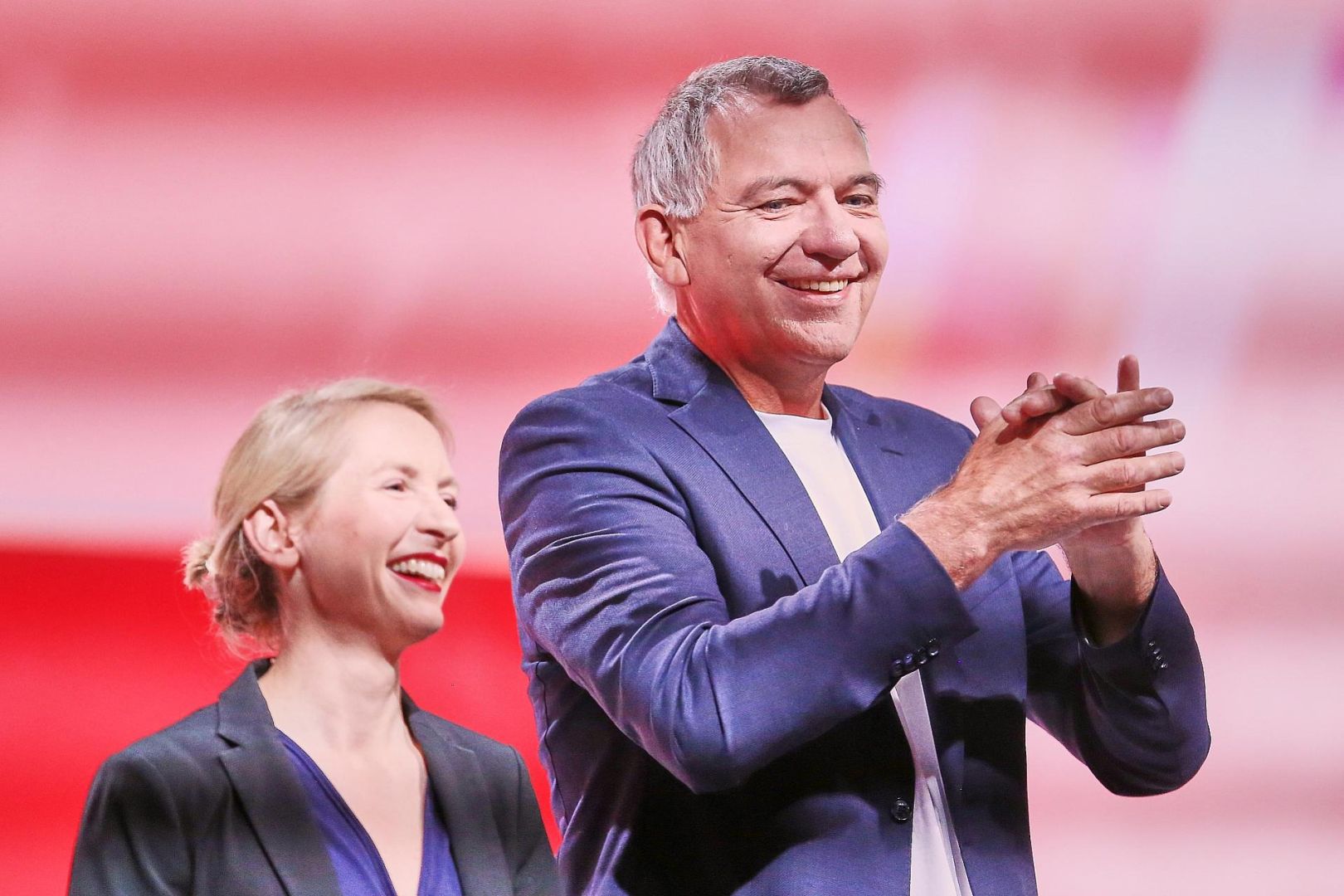 Ines Schwerdtner und Jan van Aken (Archiv)