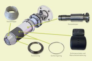 Innovative Dichtmanschette „UltraRubberBellow“ sorgt für längere Standzeiten bei Verpackungsanlagen
