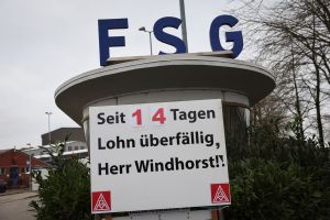 Insolvenzantrag der Werften FSG-Nobiskrug