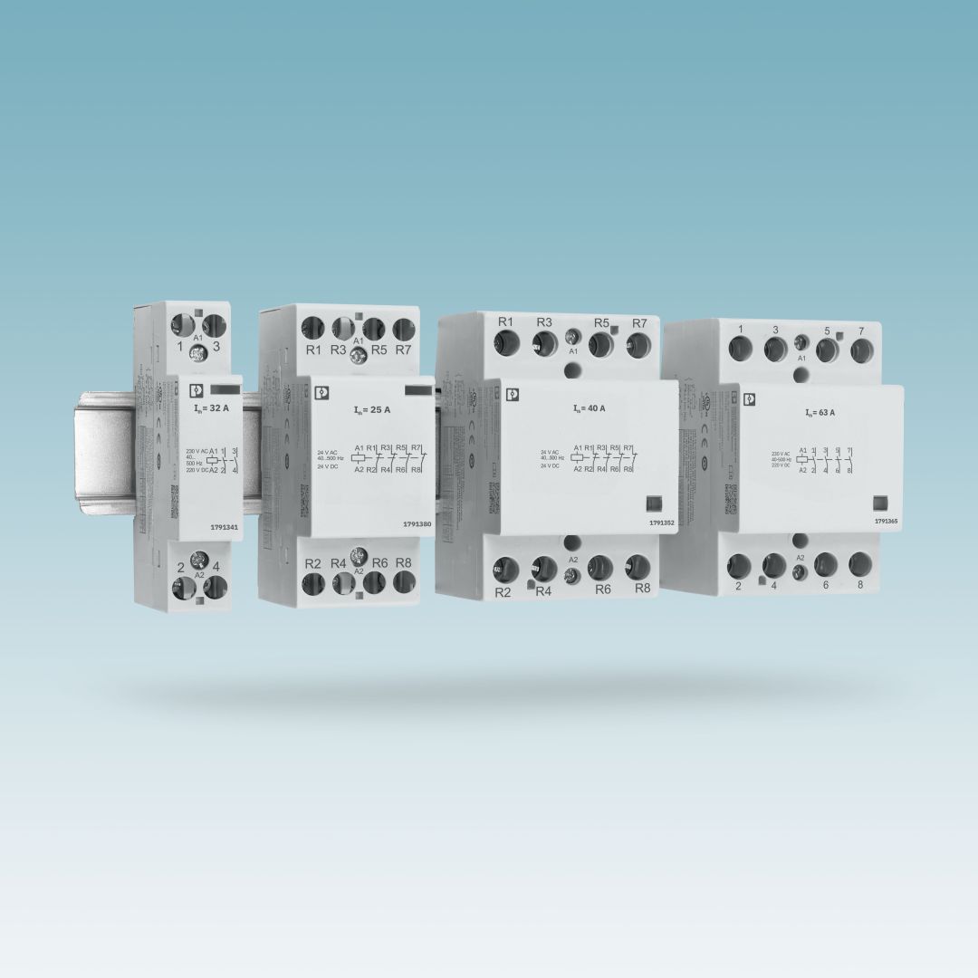 Installationsschütze und -relais für Gebäude