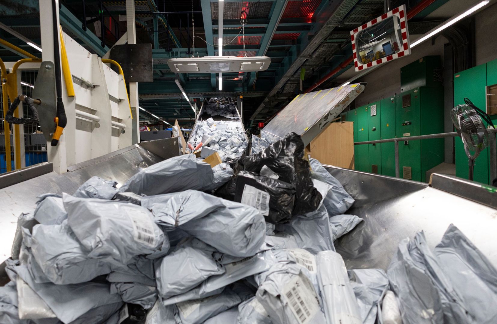 Internationales Postzentrum (IPZ) am Frankfurter Flughafen