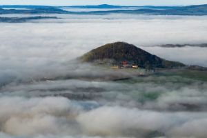 Inversionswetterlage in Thüringen