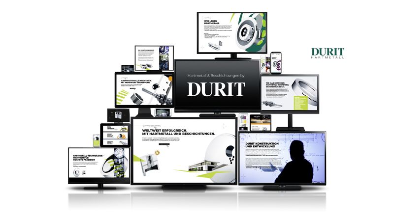 ipanema2c realisiert neue Website für DURIT.