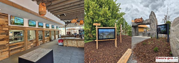 itworx-pro GmbH beliefert Aktiv-Freizeitpark in Neuss mit moderner Digital Signage Lösung.