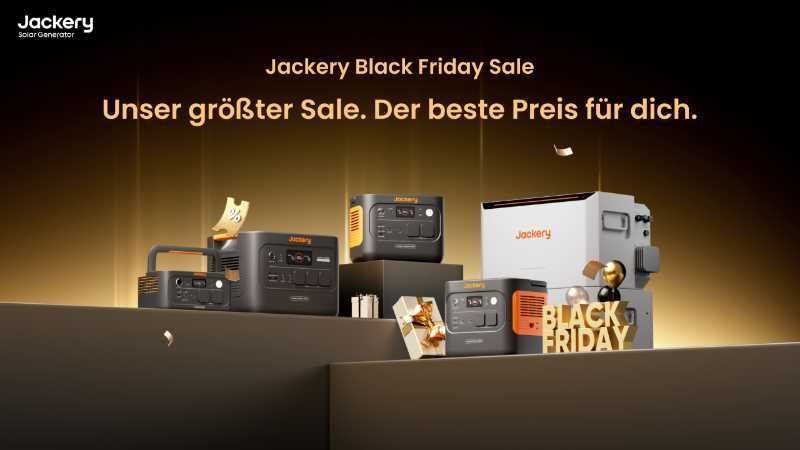 Jackery – Black Friday Weeks bei Amazon mit Rabatten auf neueste Technik