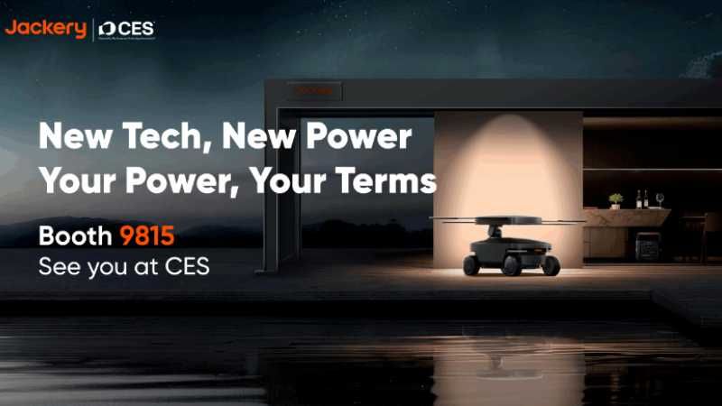 Jackery – Die neuesten Innovationen für saubere, mobile und häusliche Energieversorgung auf der CES 2026