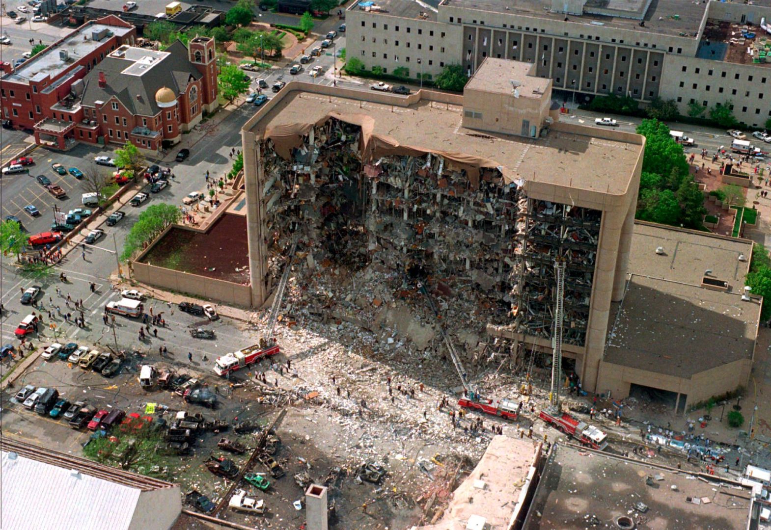 Jahrestag des Bombenanschlag in Oklahoma City