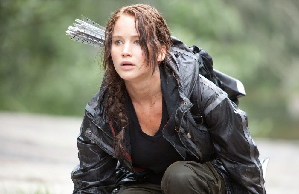 Jennifer Lawrence als Katniss Everdeen