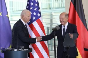 Joe Biden und Olaf Scholz am 18.10.2024