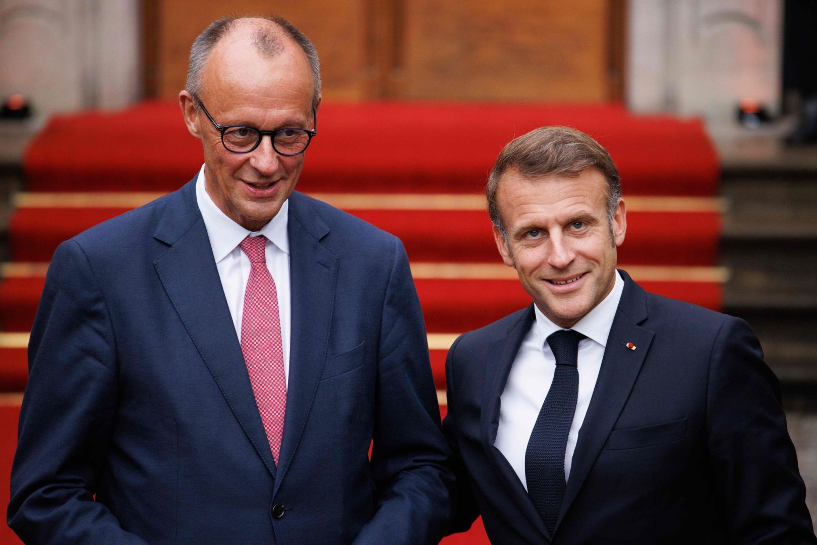 Kanzler Merz empfängt Frankreichs Präsident Macron