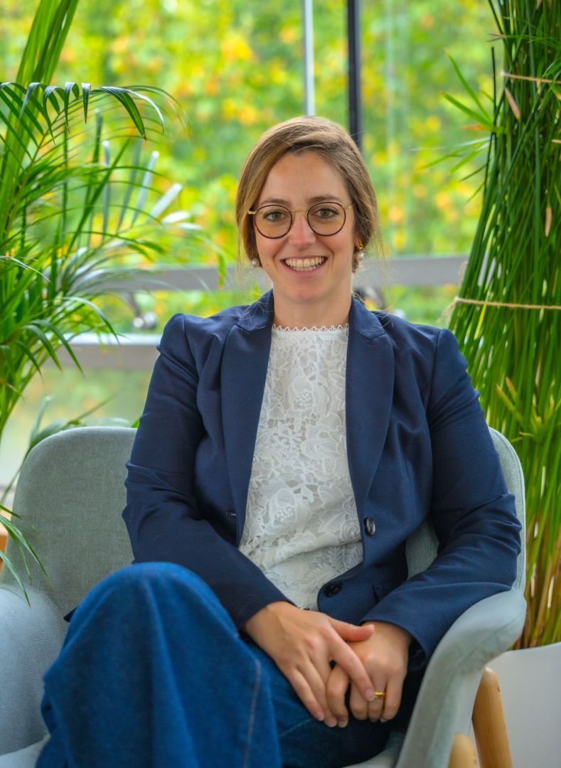 Katharina Backhaus in der Geschäftsführung von RM Rudolf Müller Medien