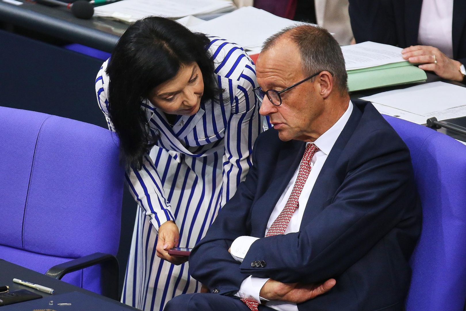 Katherina Reiche und Friedrich Merz (Archiv)