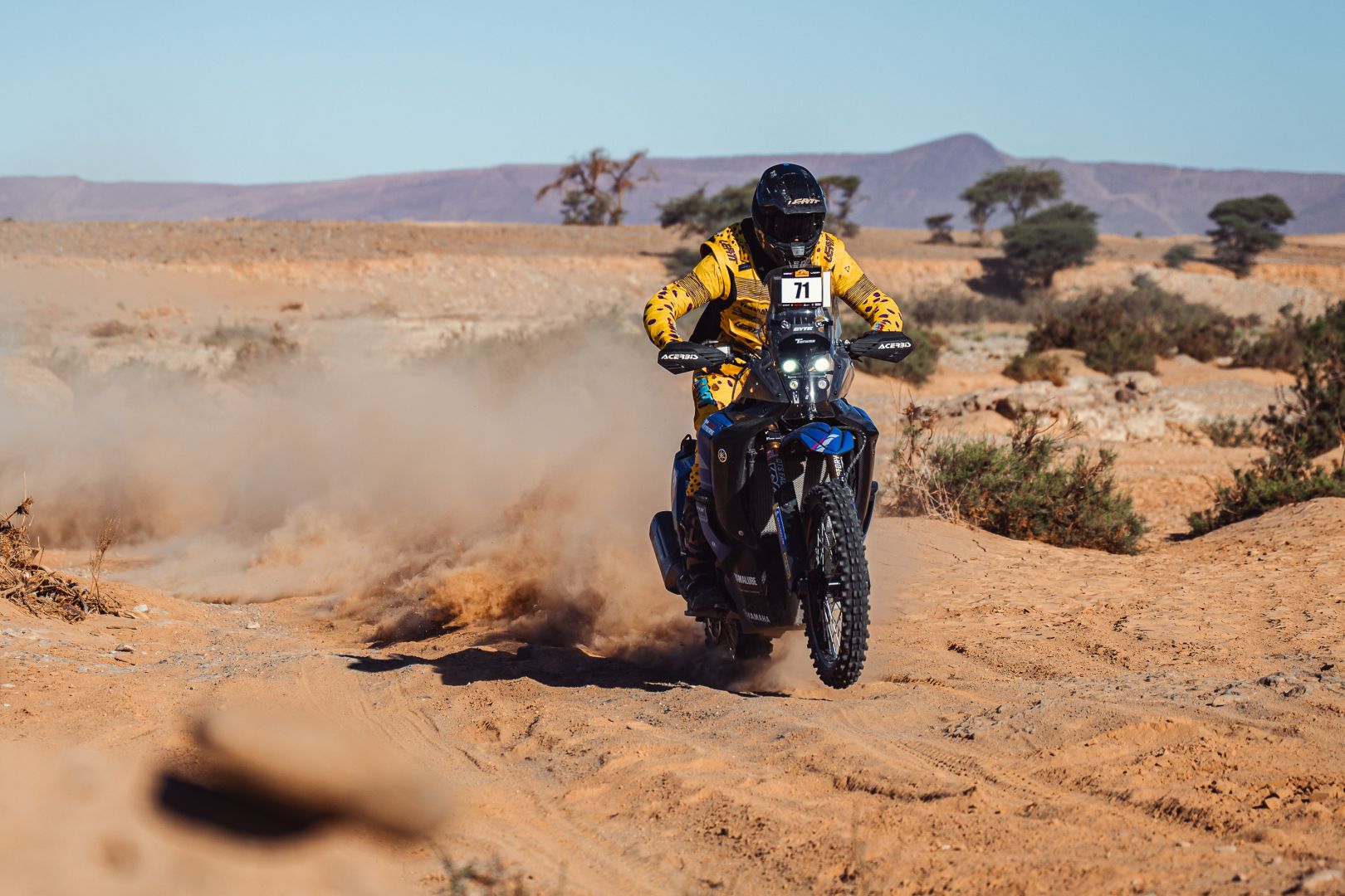 Kevin Gallas gewinnt die zweite Etappe der Carta Rallye in Marokko