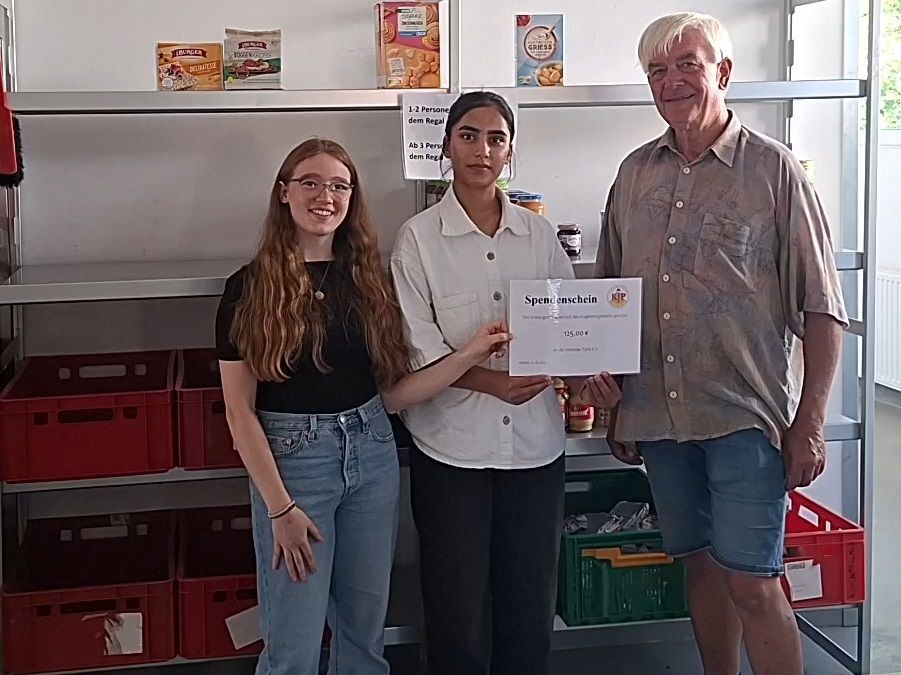 KJP-Spende für Alsfelder Tafel