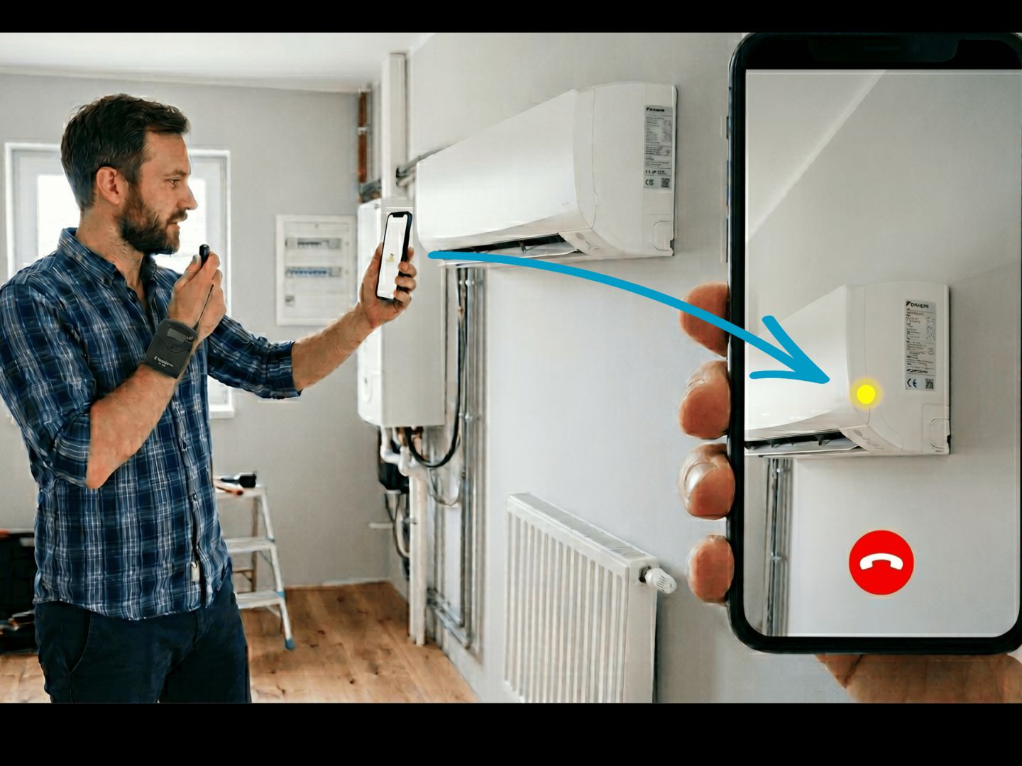 Klimaanlage streikt? Erste Hilfe per Video-Call: Wie tele-LOOK die Effizienz in der Kältetechnik und im SHK-Handwerk massiv steigert