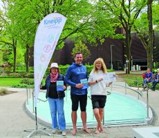 Kneipp-Becken offiziell eröffnet