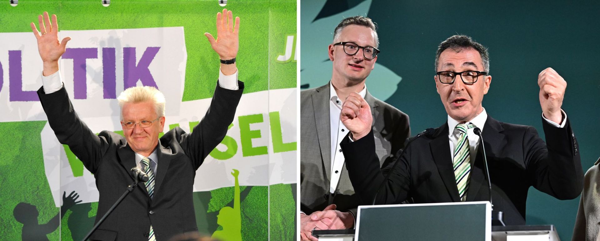 KOMBO - Winfried Kretschmann und Cem Özdemir