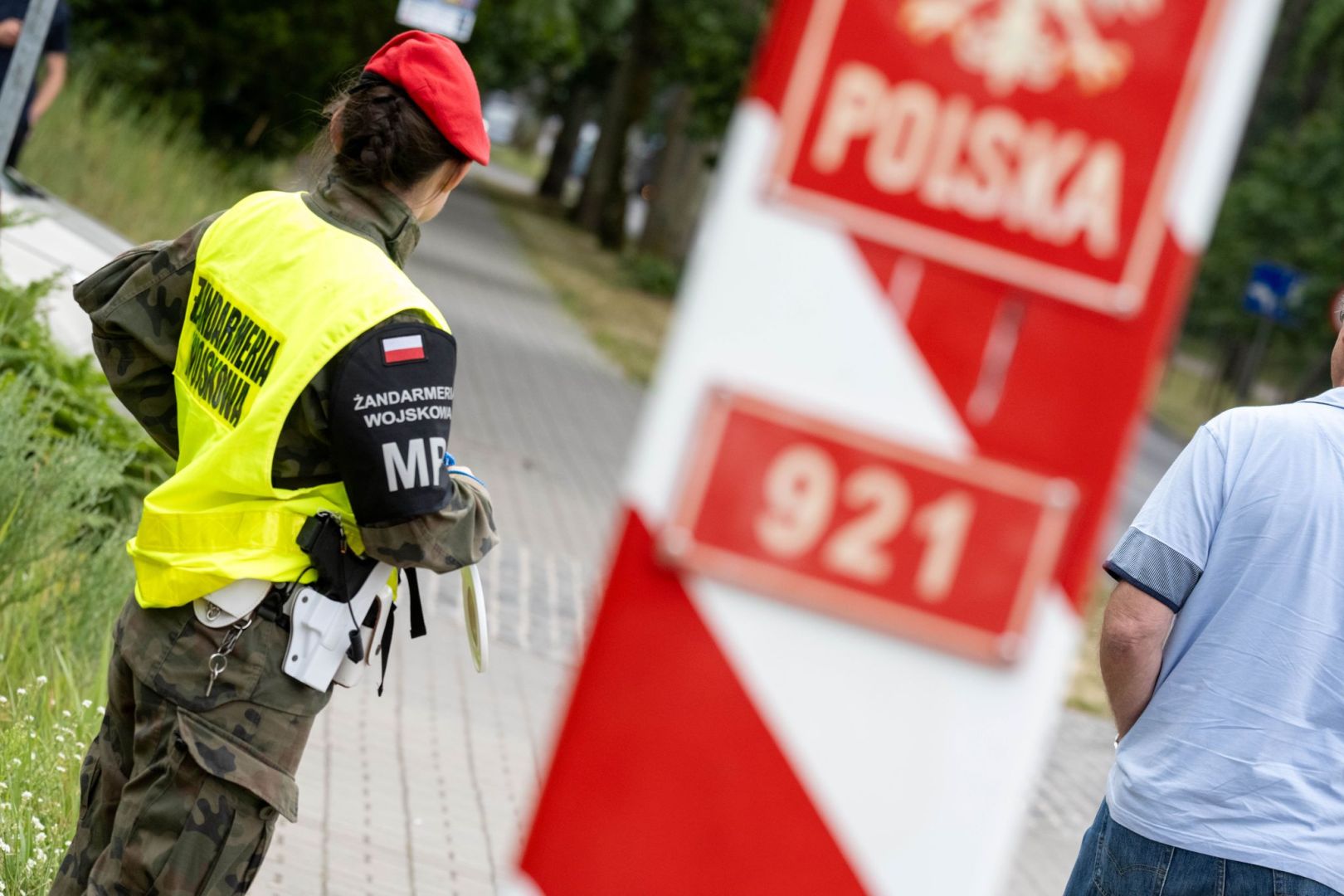 Kontrollen an der deutsch-polnischen Grenze - Ahlbeck