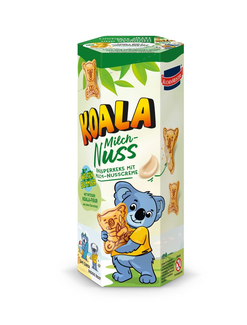 KuchenMeister schickt Karlo KOALA auf Weltreise: Neue Impulse für die KOALA Markenwelt