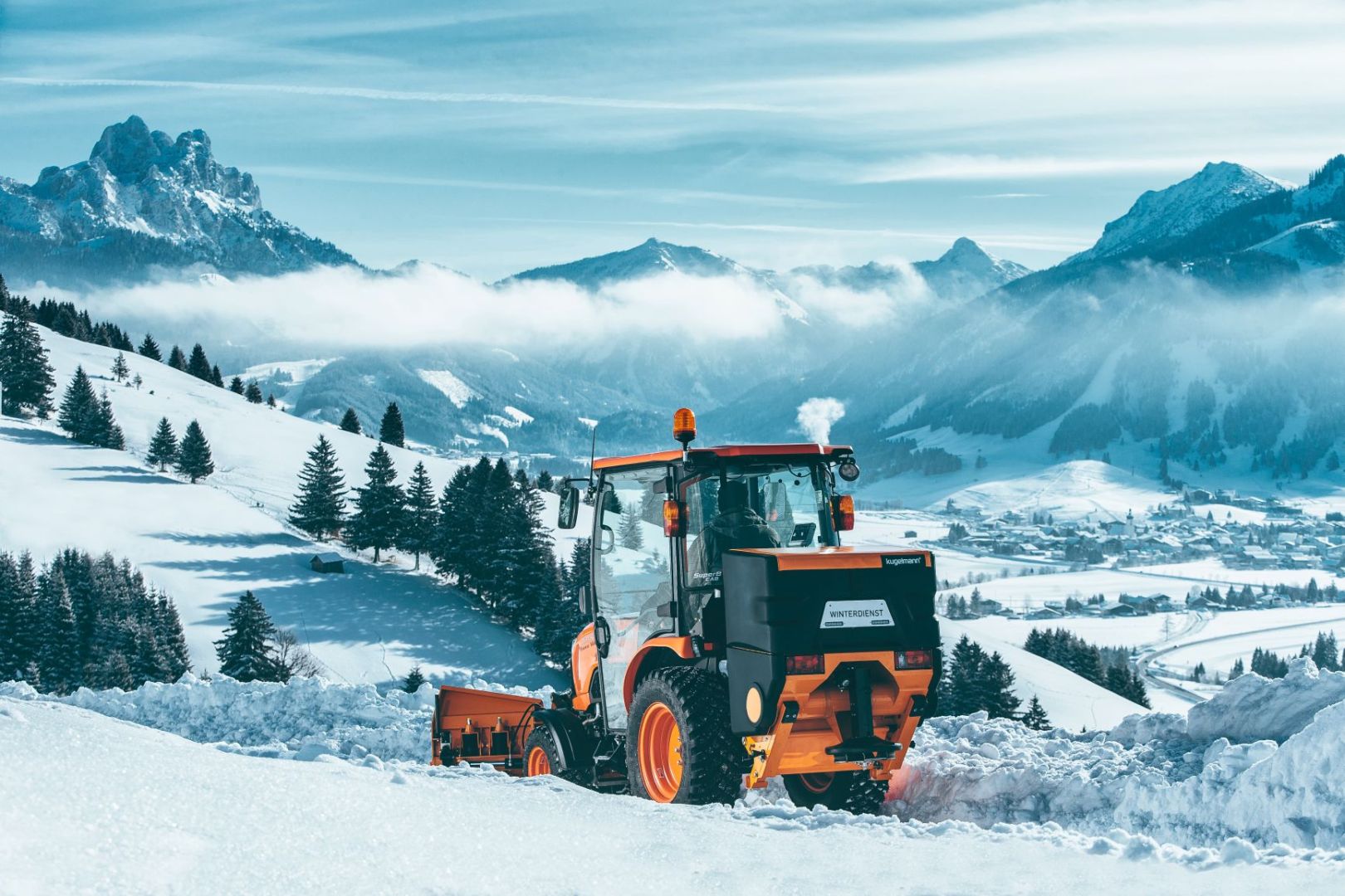 Kugelmann und GPSoverIP bündeln Kräfte für den digitalen Winterdienst