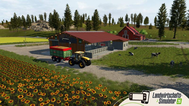 Landwirtschafts-Simulator 26 erscheint für Nintendo Switch und Mobile – ab sofort