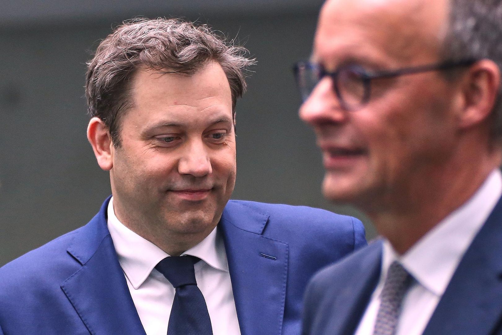 Lars Klingbeil und Friedrich Merz am 09.04.2025
