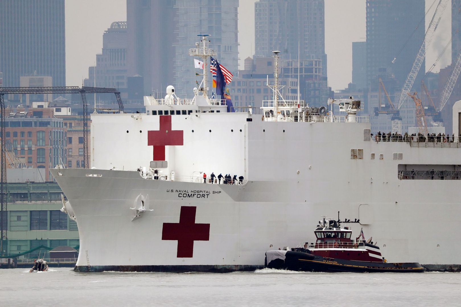 Lazarettschiff «USNS Comfort»