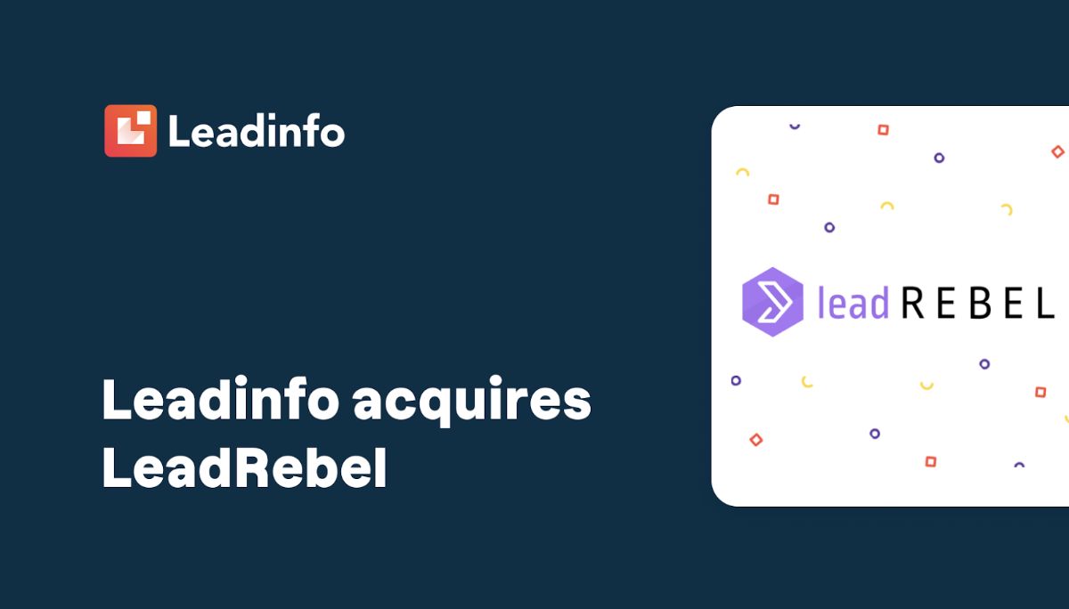 Leadinfo expandiert weiter in Europa durch Übernahme von LeadRebel