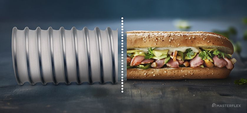 Lebensmittelechte Hightech-Schläuche Food, Beverage, Pharma & Automation