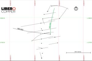 Libero Copper gibt das Ergebnis einer 1.141 Meter tiefen Bohrung von der Oberfläche mit einem Durchschnitt von 0,46 % CuÄq* bei Mocoa bekannt