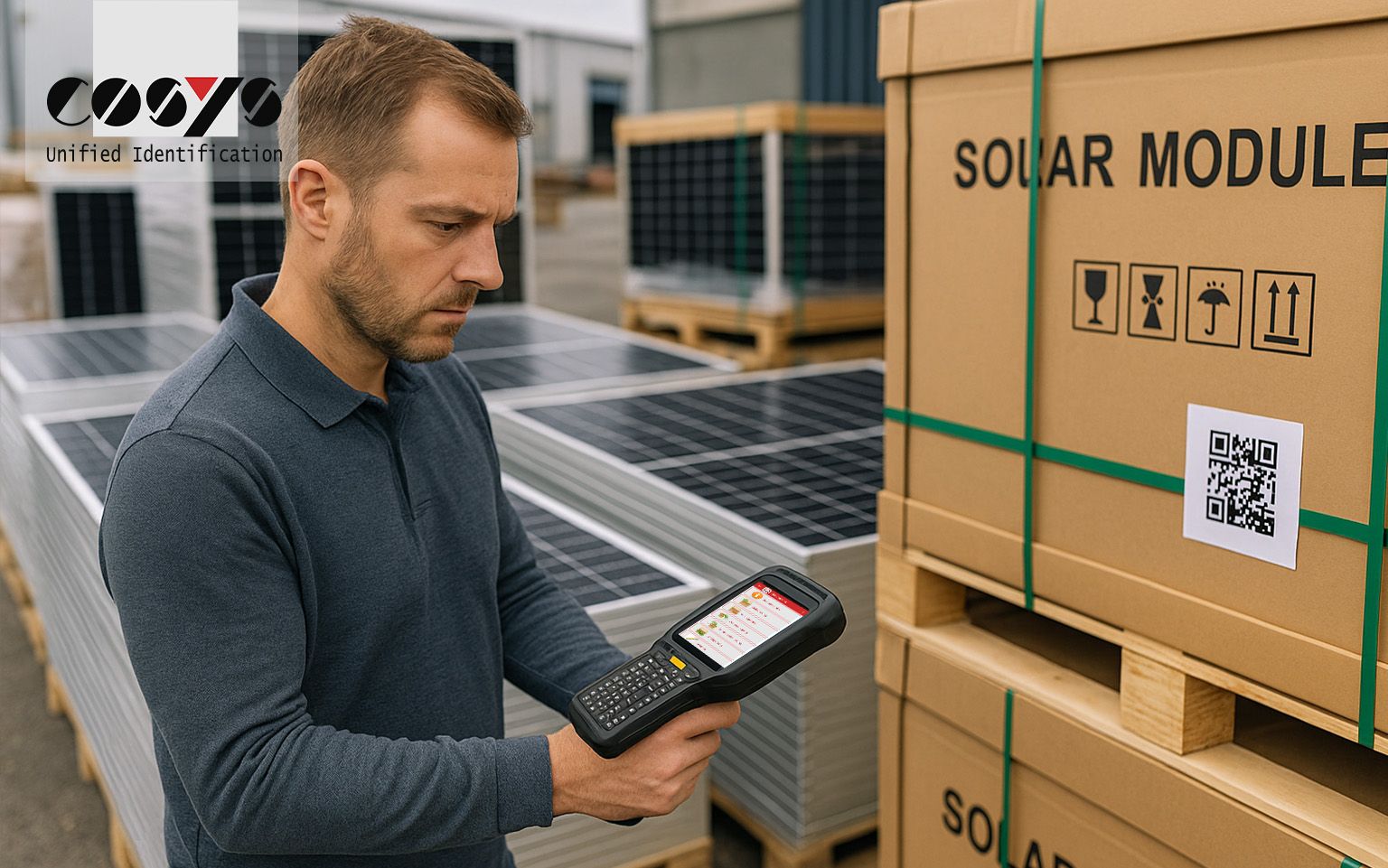 Licht im Lagerchaos – mit der COSYS App für den PV-Großhandel