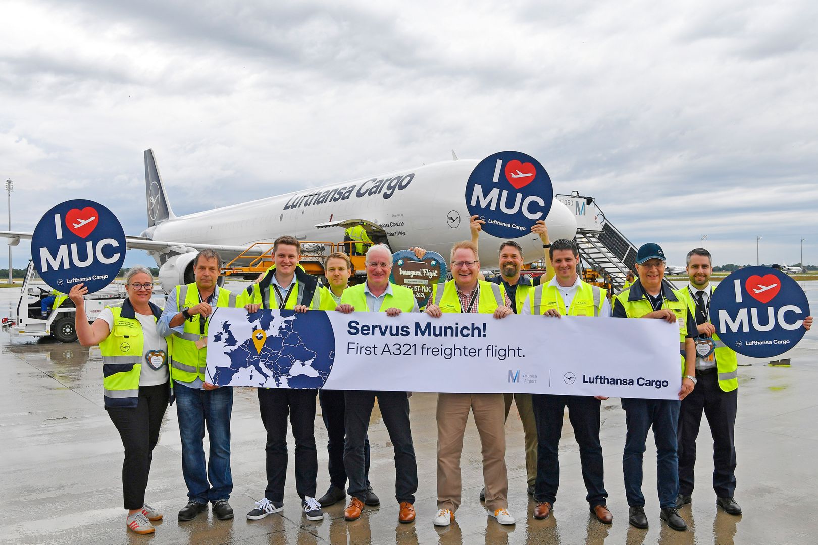 Lufthansa Cargo startet regelmäßige Frachtflüge von München nach Istanbul