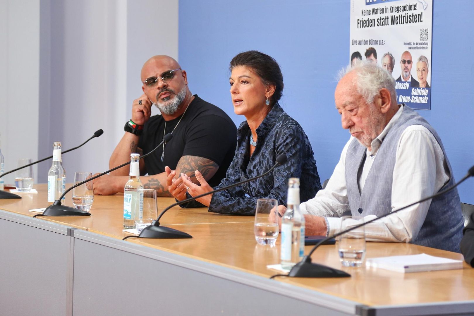 Massiv, Wagenknecht, Hallervorden am 08.09.2025