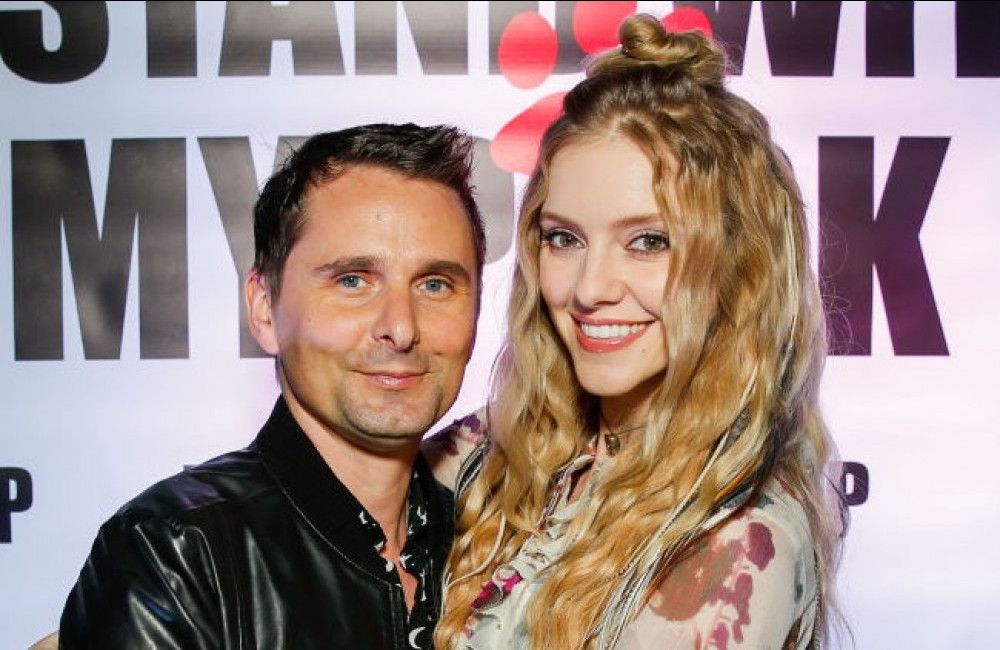 Matt Bellamy und Elle Evans