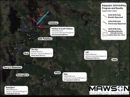 Mawson Finland Limited setzt Erweiterung bekannter mineralisierter Zonen bei Rajapalot fort