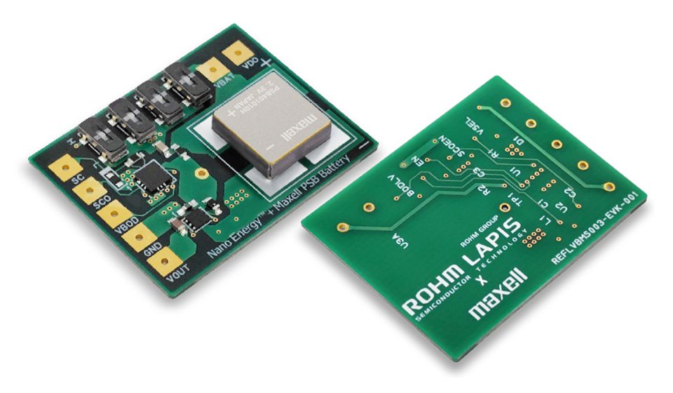 Maxell bringt im September Leistungsmodule und Energy-Harvesting-kompatible Evaluierungskits mit Festkörperbatterien „PSB401010H“ auf den Markt