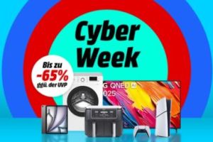 MediaMarkt Cyber Week Angebote – z.B. Haushalt, Smartphones, TV, Computer, Spielzeug uvm.