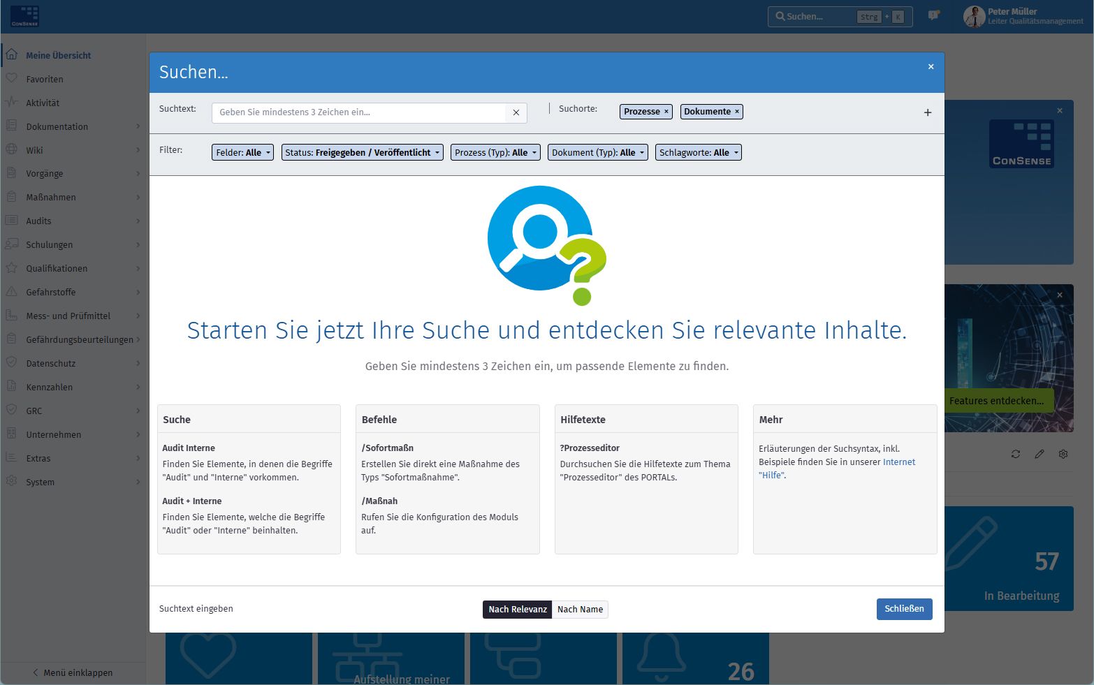 Mehr Klarheit, weniger Klicks mit ConSense 2025.1