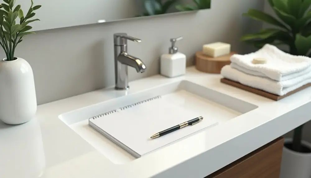 Mehr Organisation im Bad: Mit dem smart notepad nie wieder etwas vergessen