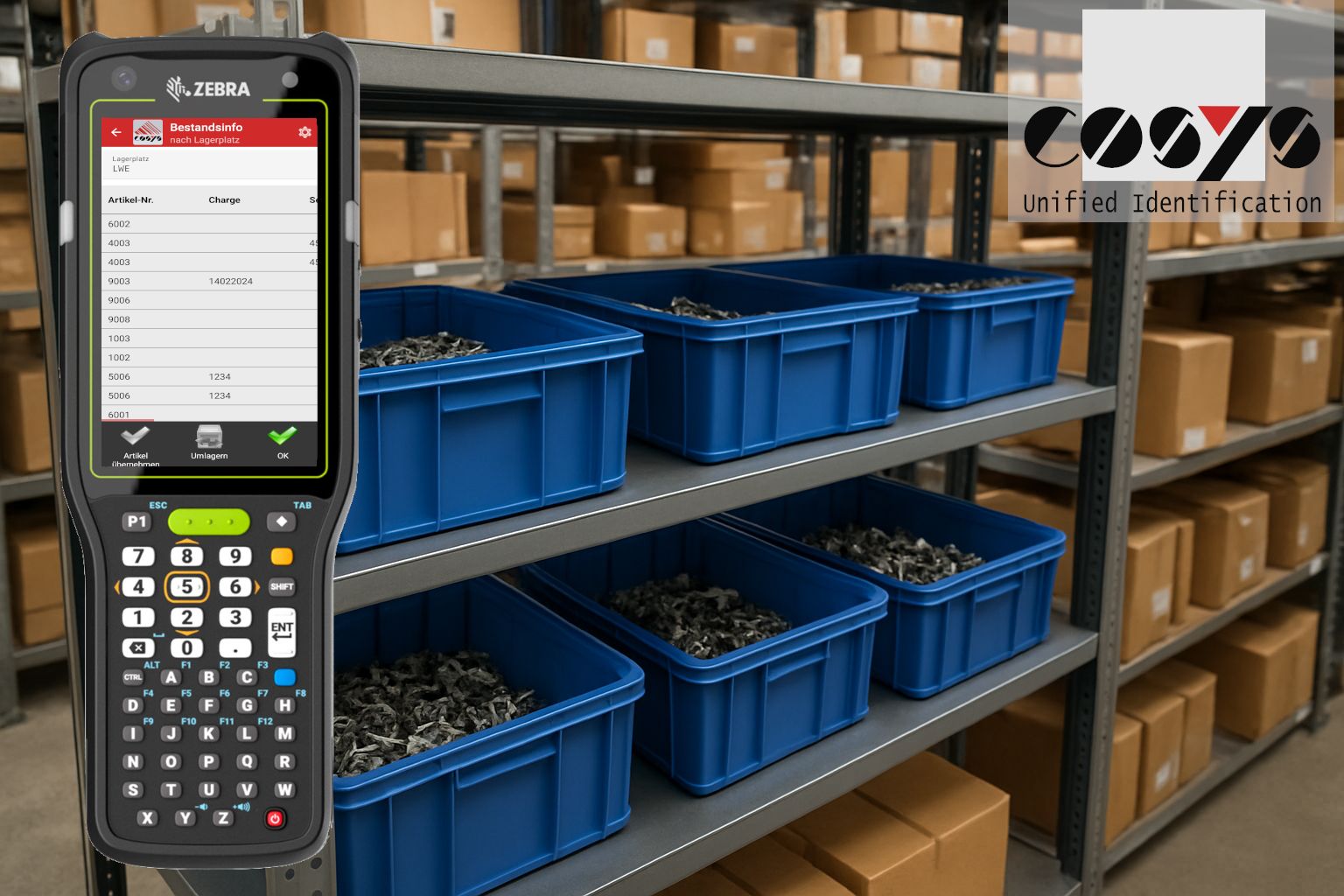 Mehr Überblick im Kleinteillager – mit der COSYS-Software
