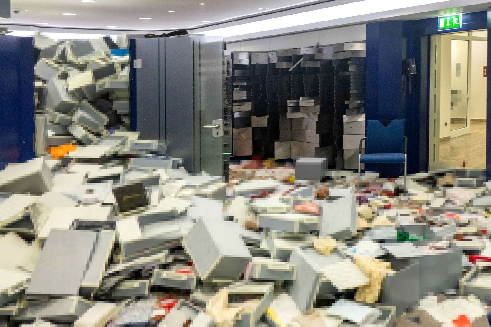 Millionen-Coup: Polizei veröffentlicht Fotos aus Tresorraum
