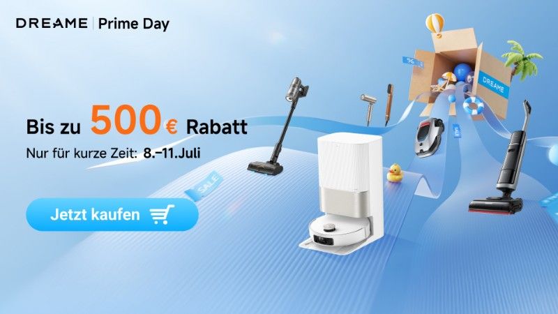 Mit Dreame kräftig am Amazon Prime Day sparen