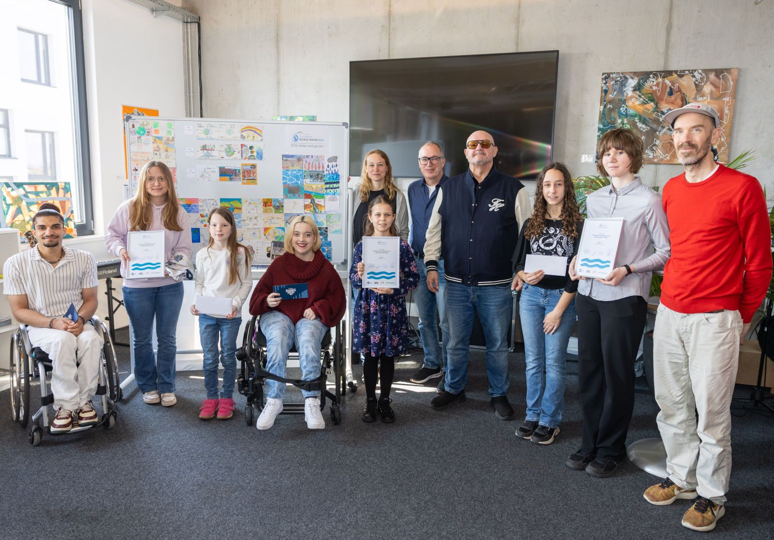 Mit Kunst auf globale Wasserknappheit aufmerksam machen