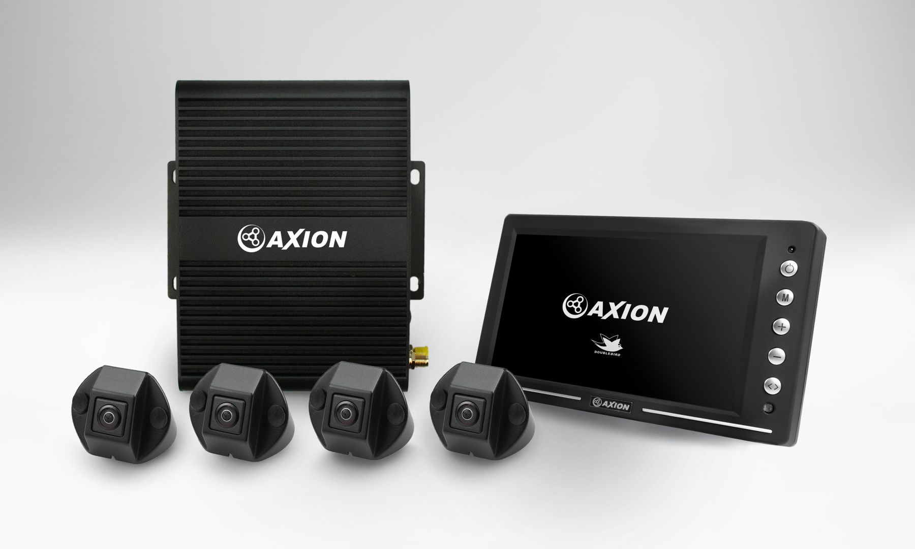 Mit Rundumsicht zu mehr Sicherheit: AVS 360° Doublebird FHD – das neue Fahrassistenz-System für Nutzfahrzeuge und Maschinen.