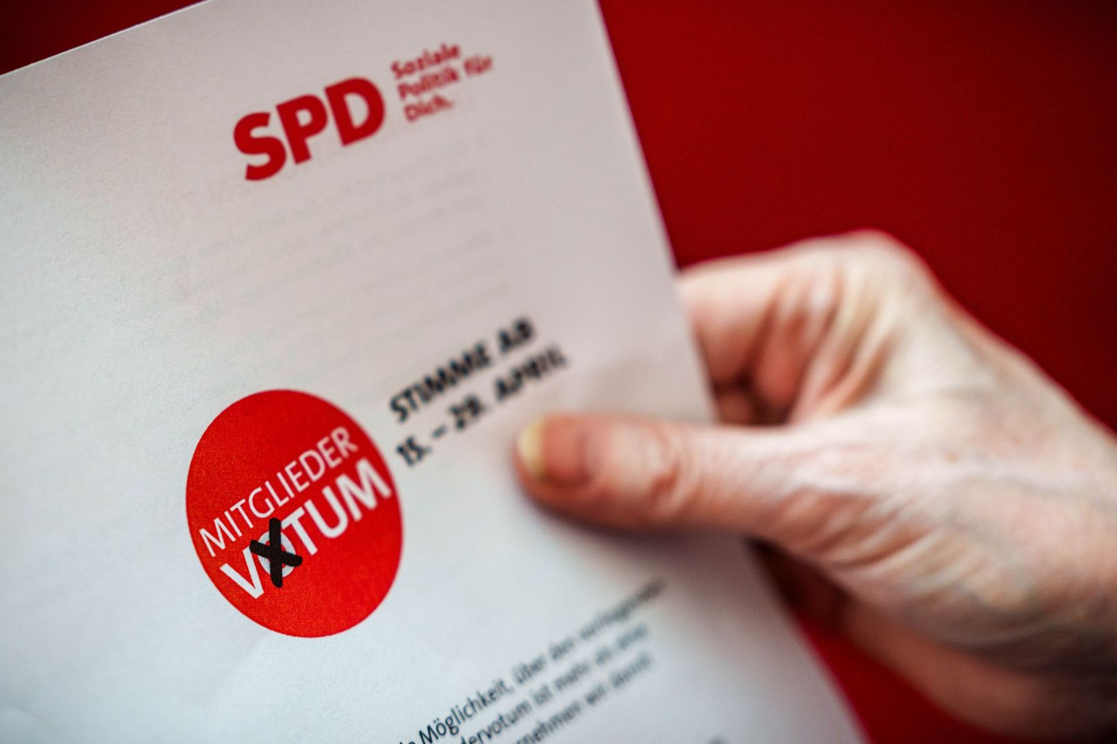 Mitgliedervotum der SPD zum Koalitionsvertrag