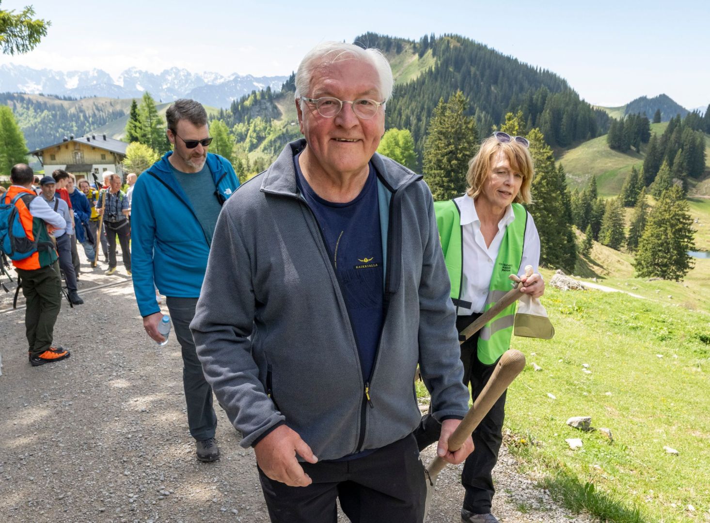 Mitmach-Aktion mit Bundespräsident Steinmeier